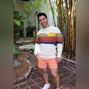 Faherty | Sunset Crewneck Sweater | Size Small